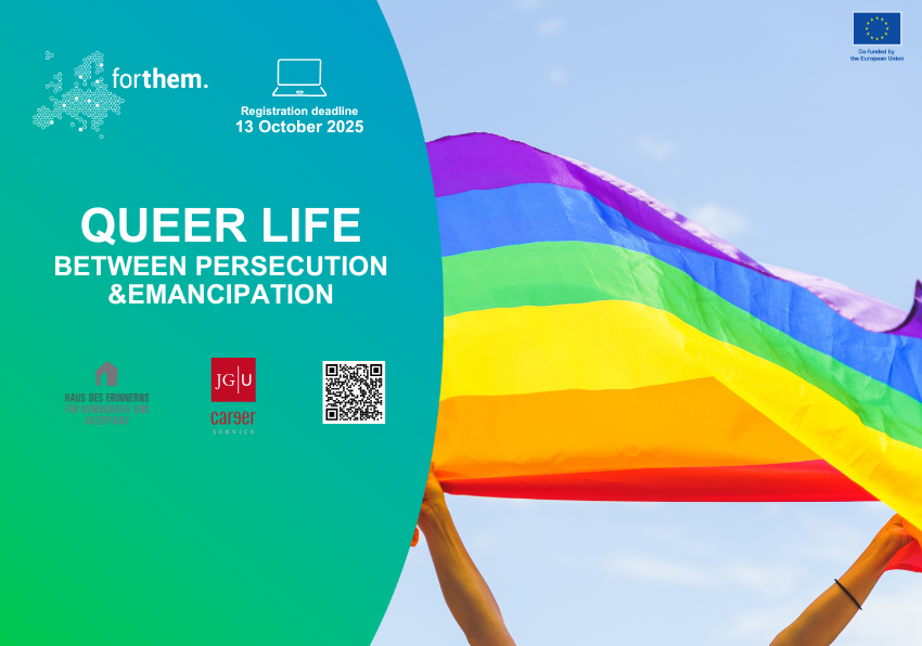 event image:FORTHEM "Queer Life" Project - Registration open until 13 October